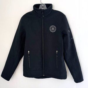 FBI Department of Justice Eddie Bauer Rugged Ripstop Soft Shell Jacket Black S